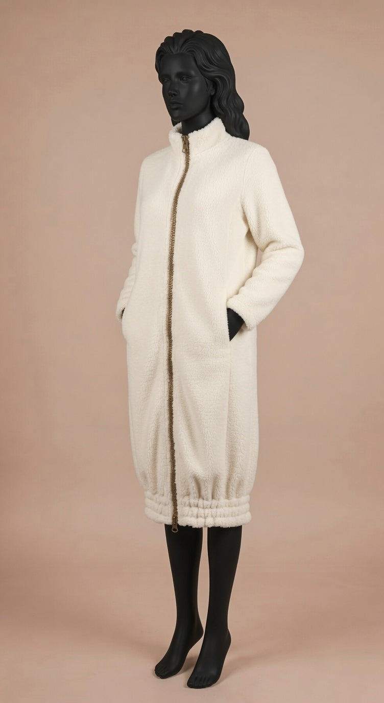 The Longline Zip Fleece