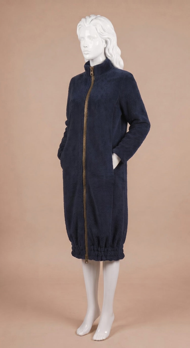 The Longline Zip Fleece