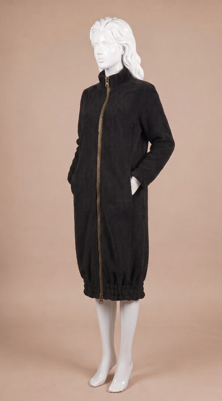 The Longline Zip Fleece